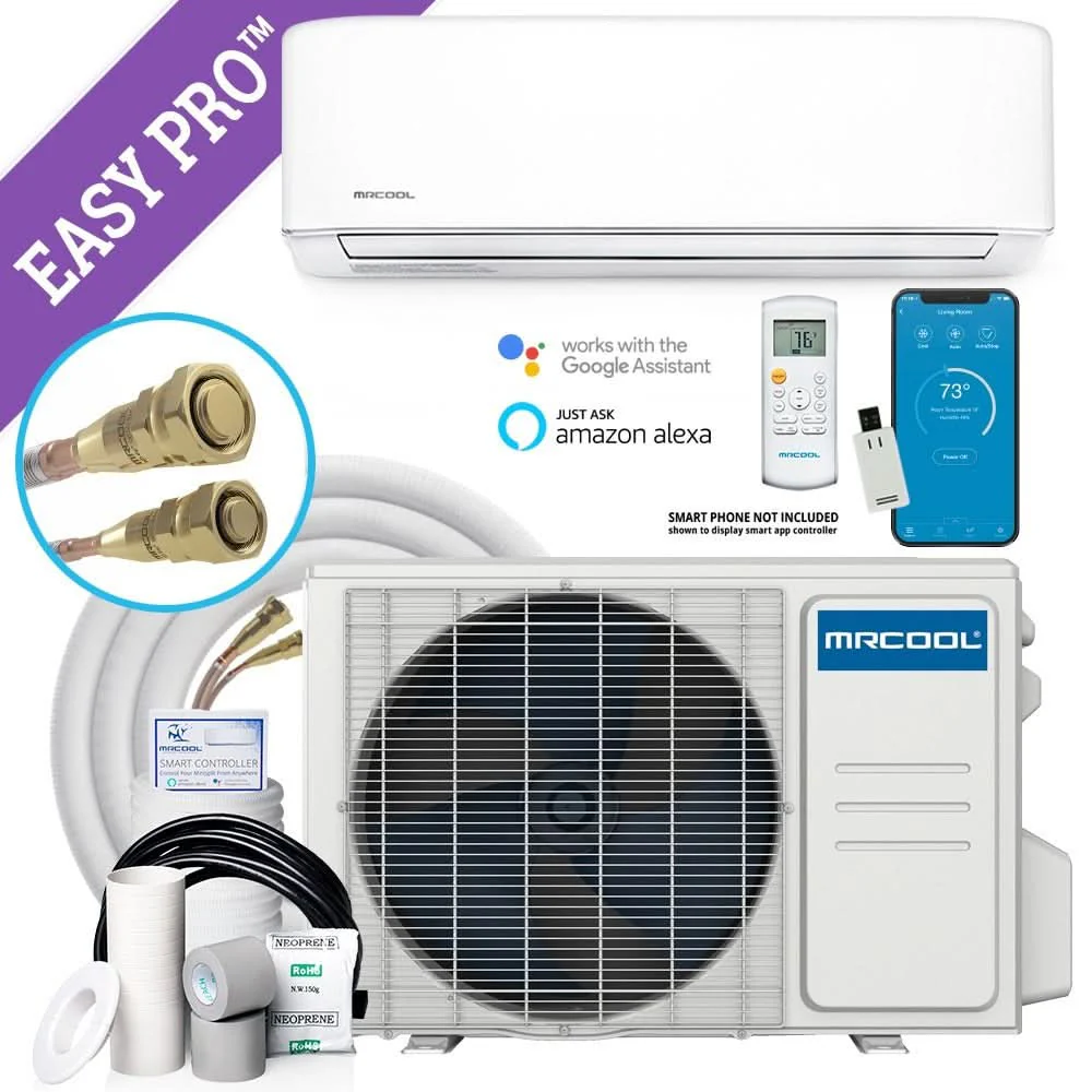 MRCOOL DIY 5th Gen Easy Pro 18K BTU Single Zone Mini Split Complete System 230V with 16 ft. DIY Quick Connect Line Set and DIYPRO Cable (R-454B), EZPRO-18-HP-23016D-O - Image 11